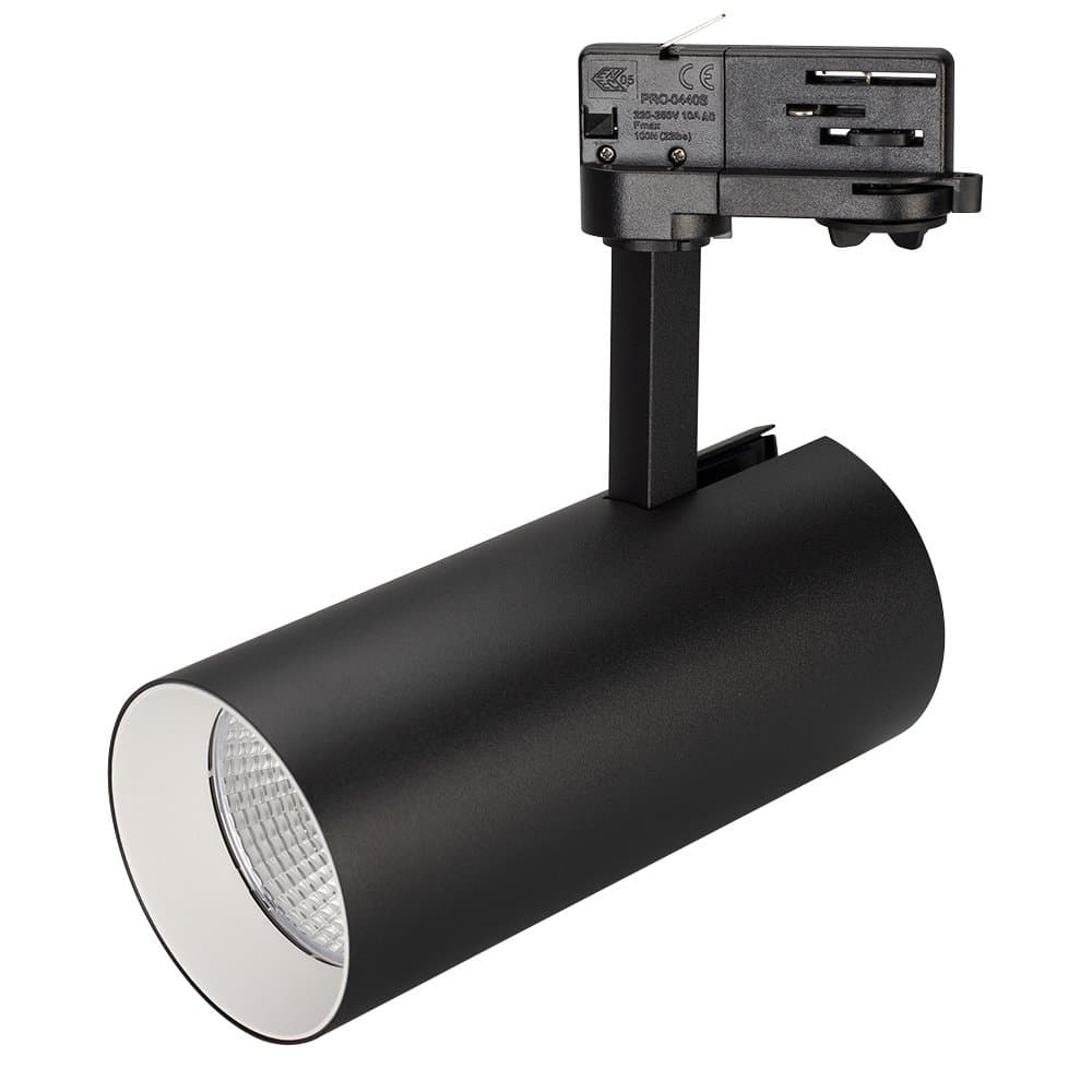 Arlight Светильник SP-POLO-TRACK-LEG-R85-15W Day4000 (BK-WH, 40 deg) (IP20 Металл, 3 года) 027447 — миниатюра 1