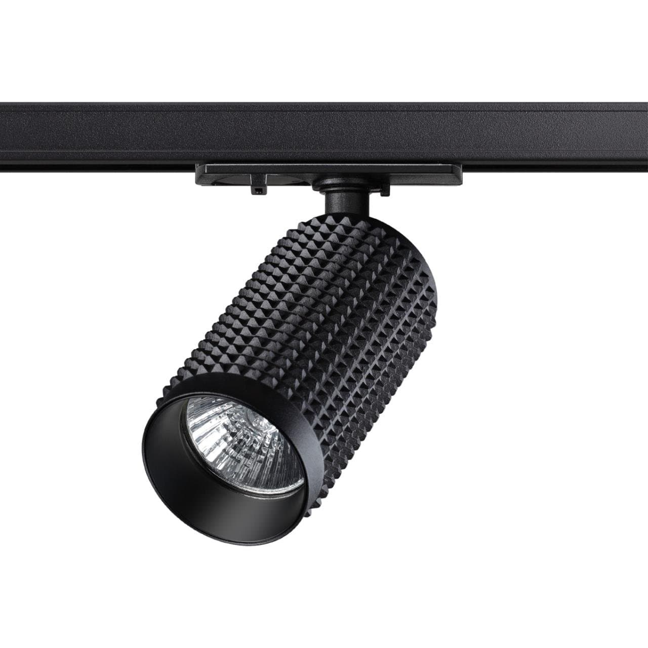 Novotech 370763 PORT NT21 000 черный Однофазный трековый светильник IP20 GU10 50W 220V MAIS