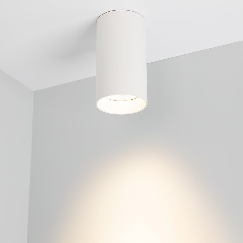 Arlight Светильник накладной SP-POLO-R85-1-15W Warm White 40deg (White, White Ring) (IP20 Металл, 3 года) 022938 — миниатюра 2