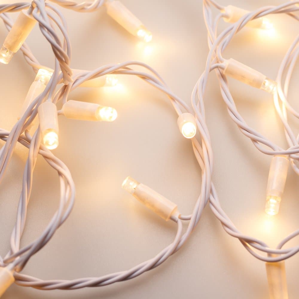 Arlight Светодиодная гирлянда ARD-STRING-CLASSIC-10000-WHITE-100LED-STD WARM (230V, 7W) (Ardecoled, IP65) 025809 — миниатюра 2