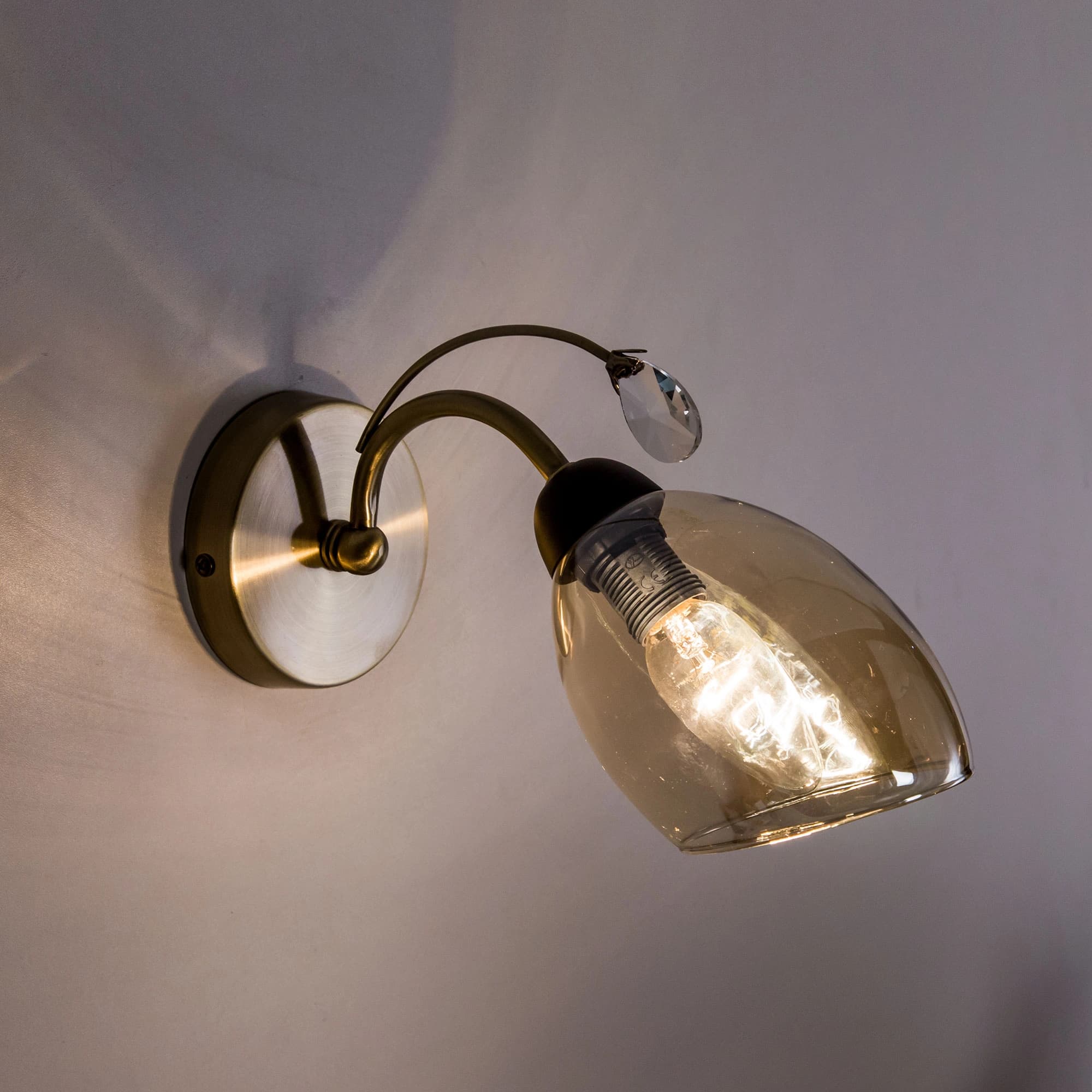 Citilux CL108315 Комета Бронза+Дымч. Бра — миниатюра 5