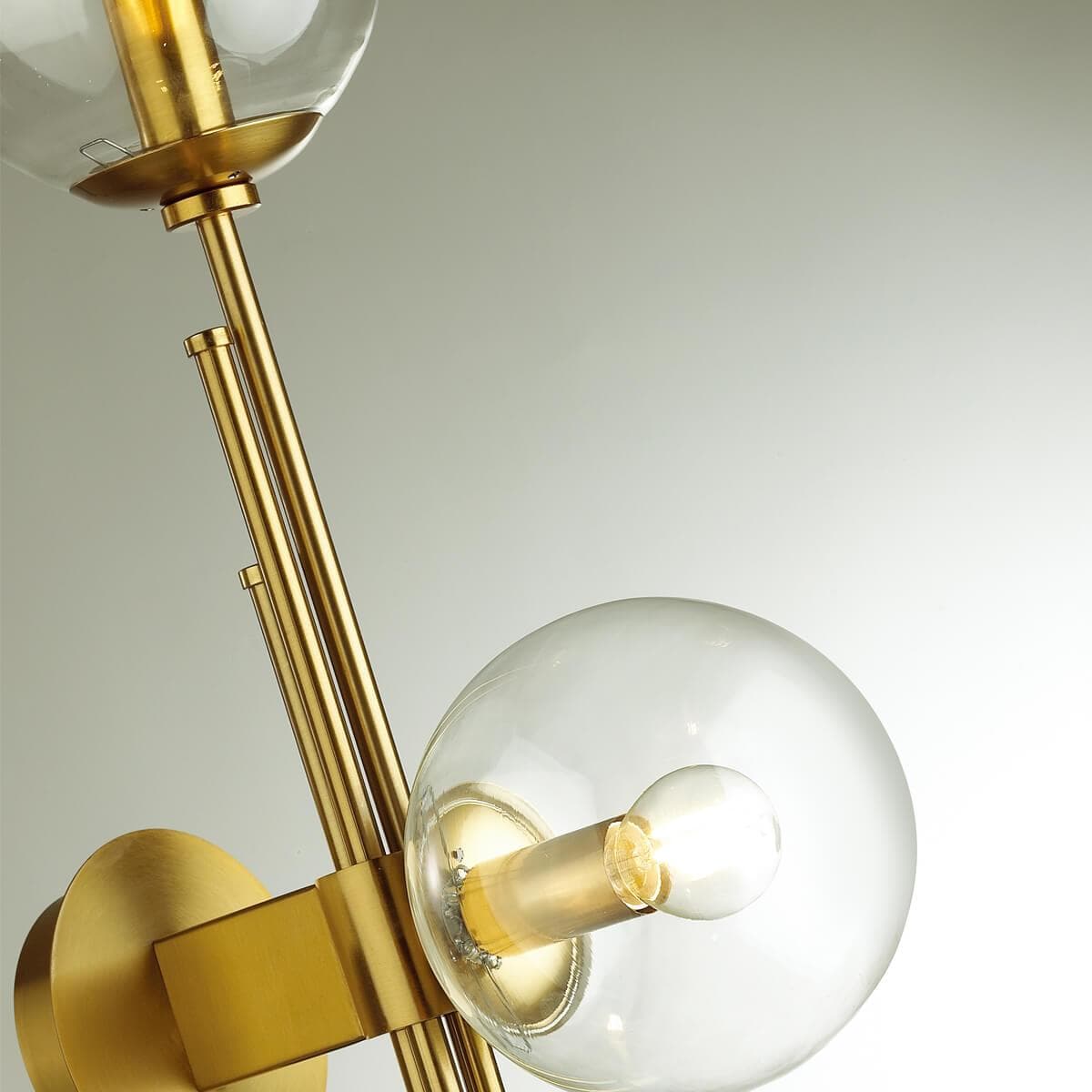 Odeon Light 4799/3 PENDANT ODL21 293 бронзовый/прозрачный Подвес E14 3*60W BRAZERI — миниатюра 5