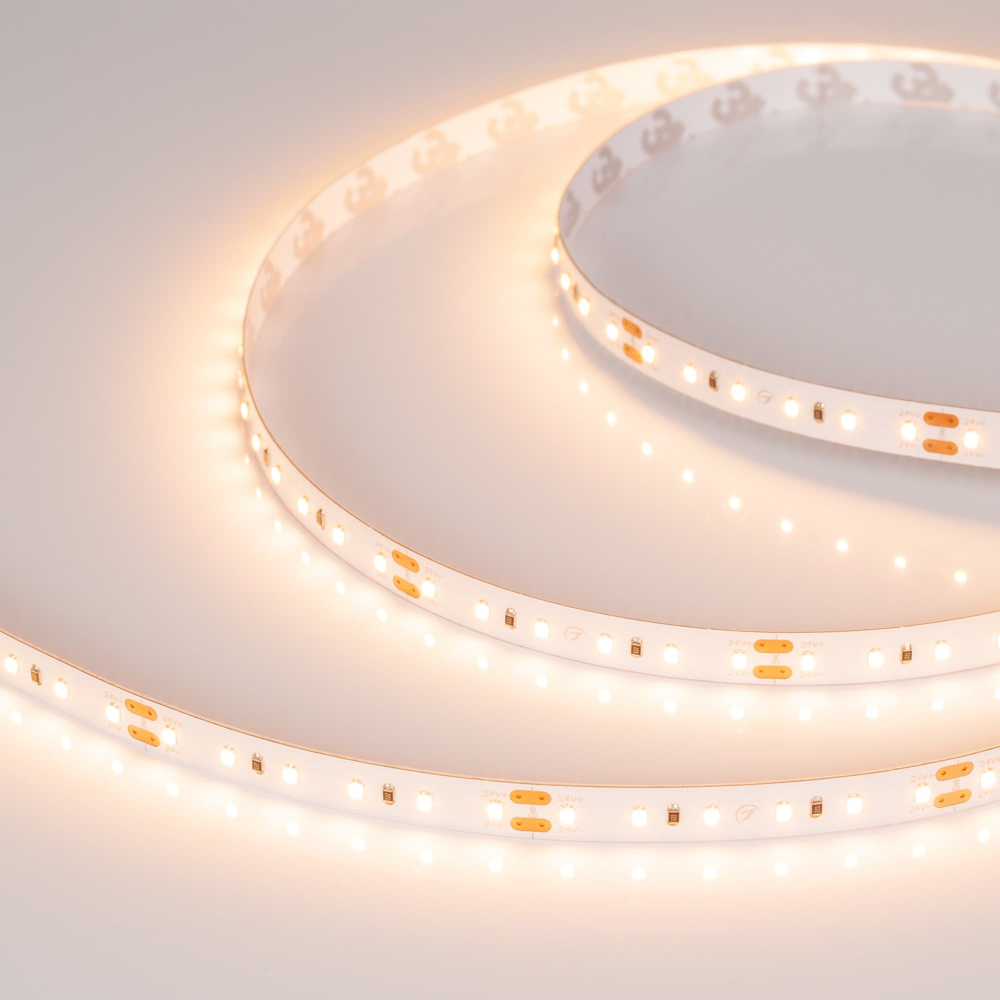 Arlight Лента MICROLED-M120-8mm 24V Warm2700 (14 W/m, IP20, 2216, 5m) (Открытый) 024432(2) — миниатюра 3