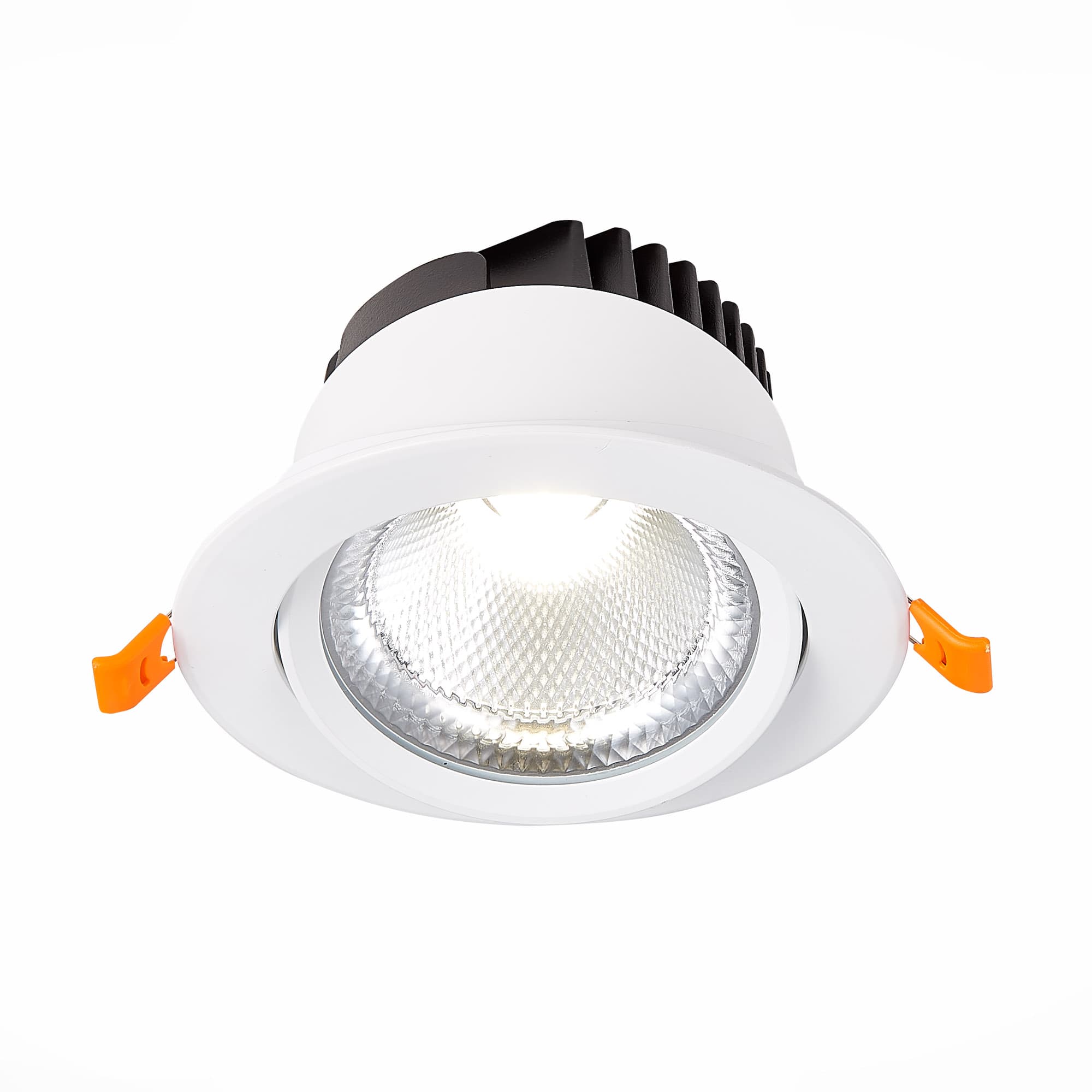 ST Luce ST211.548.15.36 Светильник встраиваемый Белый LED 1*15W 4000K 1 125Lm Ra80 36° IP20 D109xH65 220-240V — миниатюра 1