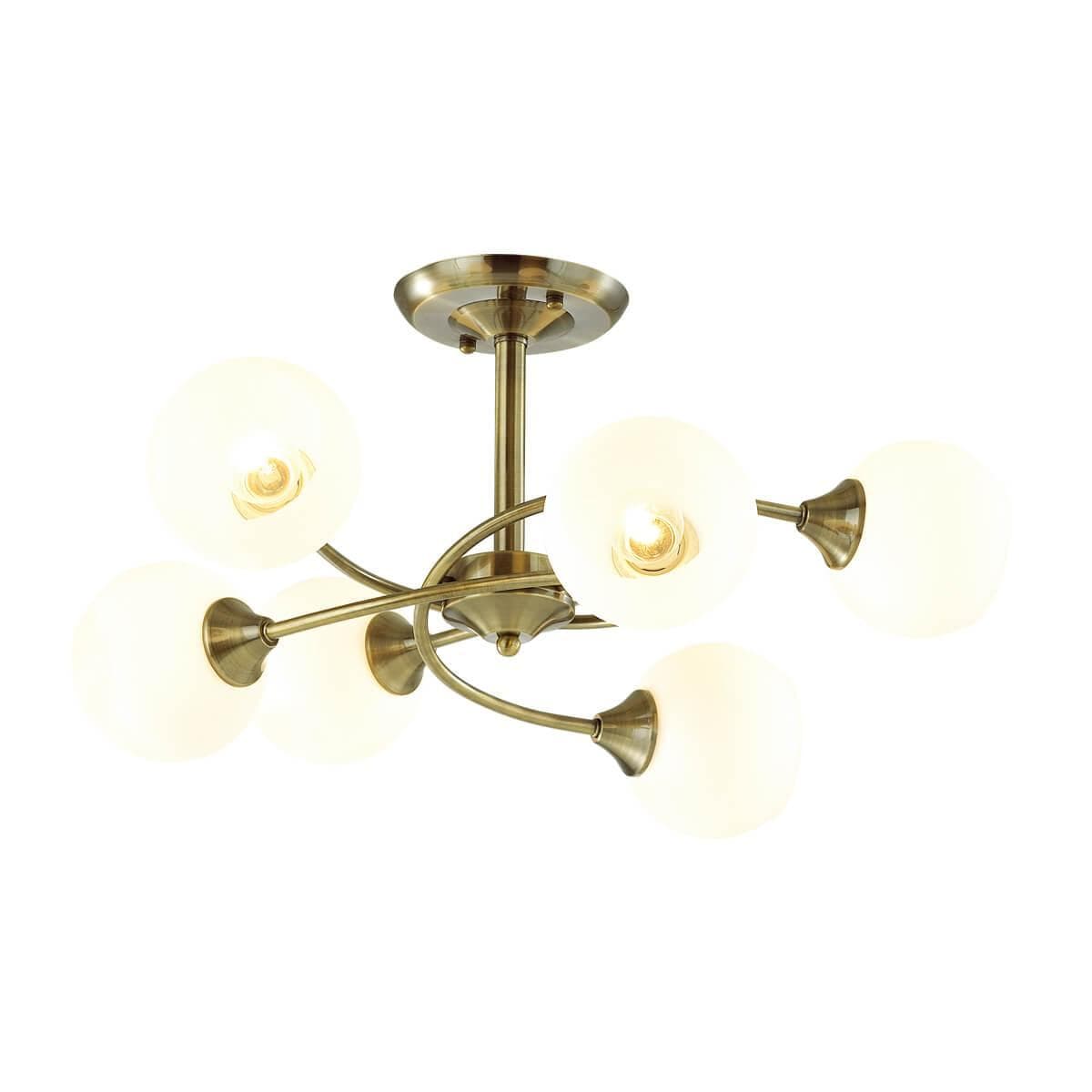Lumion 4537/6С COMFI LN21 052 античная бронза Люстра потолочная E27 6*60W 220V DANIELLA 4537/6C — миниатюра 1