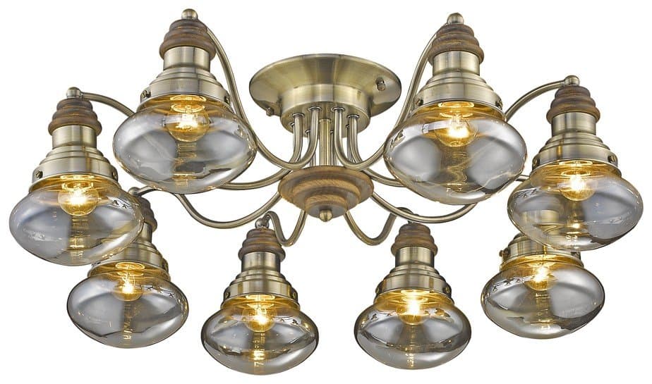 Velante 306-507-08, Светильник потолочный E27,8x60W