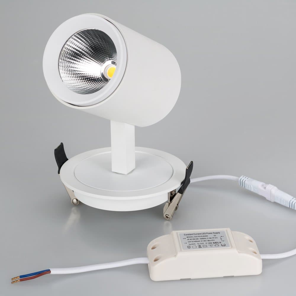 Arlight Светильник LGD-LUMOS-R76-16W White6000 (WH, 20 deg) (IP20 Металл, 3 года) 024288 — миниатюра 4