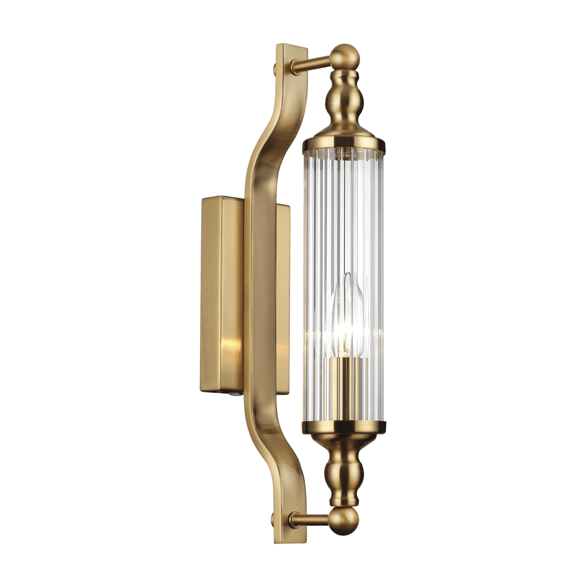 Odeon Light 4943/1W DROPS ODL22 553 бронзовый/прозрачный/стекло Настенный светильн. E14 1*40W IP44 TOLERO — миниатюра 2