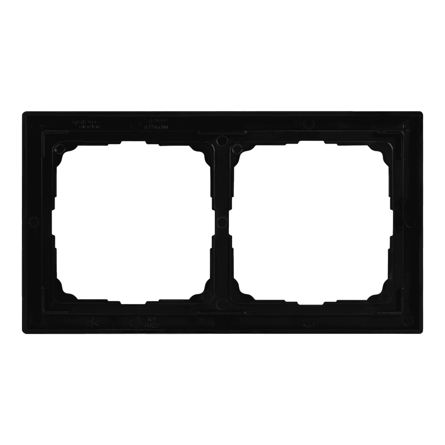 Systeme Electric ArtGallery Pure Металл Латунь Рамка 2-ая — миниатюра 2