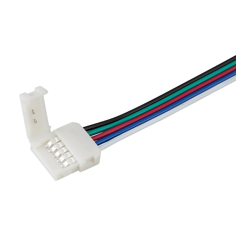 Arlight Коннектор выводной FIX-RGBW-12mm-150mm-X1 (5-pin) (-) 023954 — миниатюра 3
