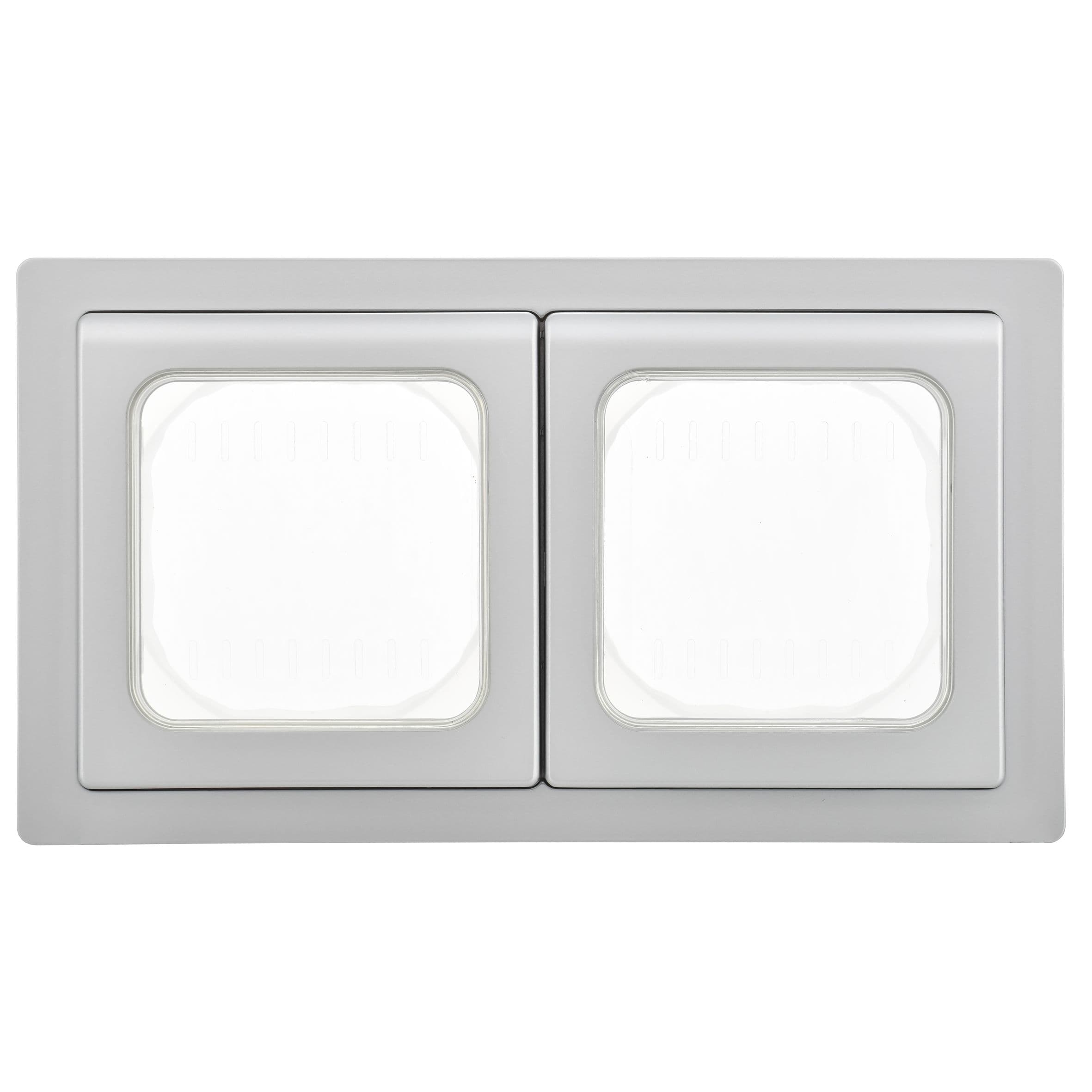 IEK FLITE Алюминий Рамка 2-местная IP55 — миниатюра 2