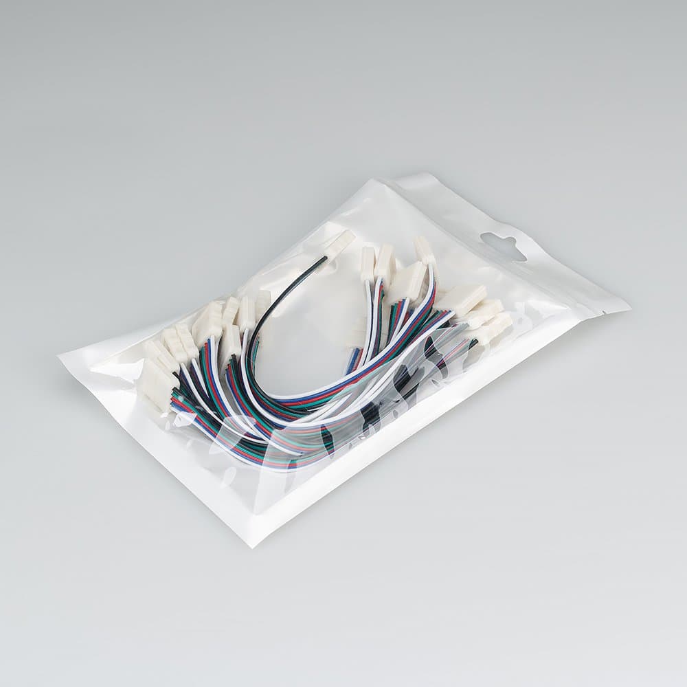 Arlight Коннектор выводной FIX-RGBW-12mm-150mm-X2 (5-pin) (-) 023957 — миниатюра 4