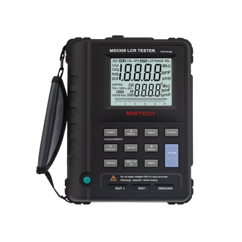 Мостовой высокоточный измеритель MS5308 (RLC-метр) MASTECH Rexant 13-2039