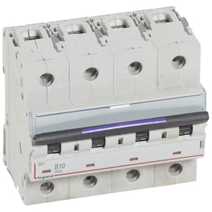 Legrand DX3 Автоматический выключатель 50кА 10А 4P B 410121 — миниатюра 2