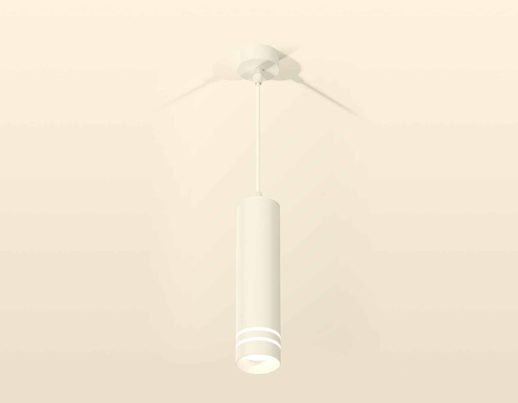 Ambrella Комплект подвесного светильника с акрилом XP6355003 SWH/FR белый песок/белый матовый MR16 GU5.3 (A2301, C6355, N6235) — миниатюра 2