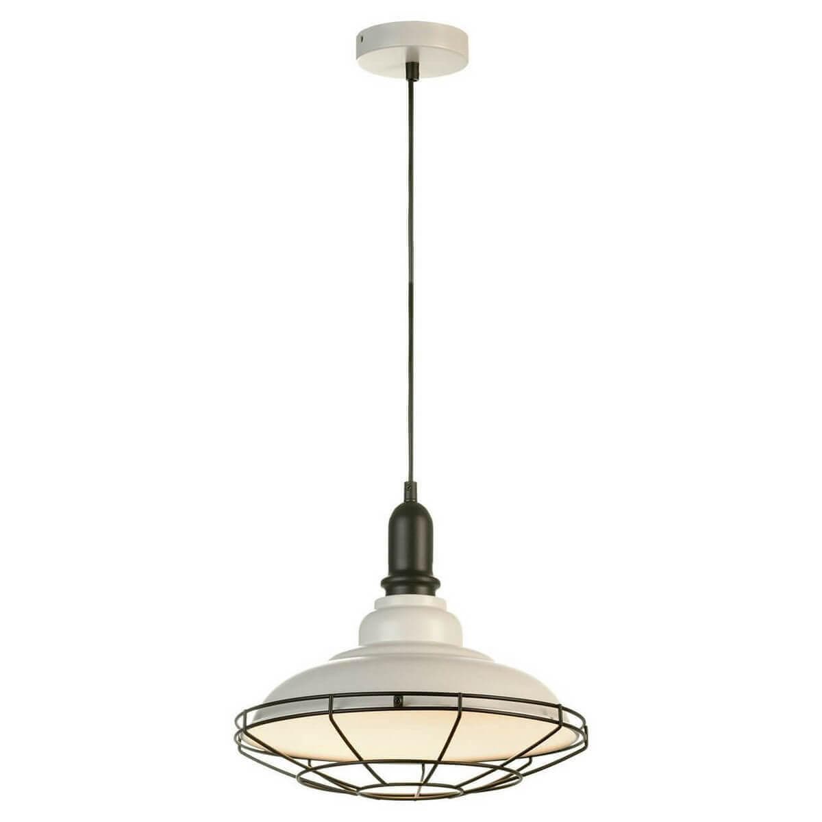 Lussole LOFT Металл Белый / черный Стекло Подвес E27 10W GRLSP-9848 — миниатюра 1