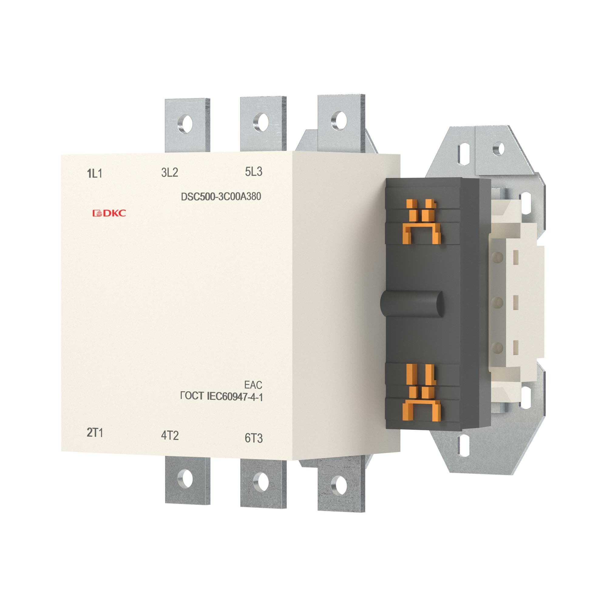 DKC Магнитный контактор DSC500-3C00A380 500А 250кВт (AC3) кат 380В AC — миниатюра 3