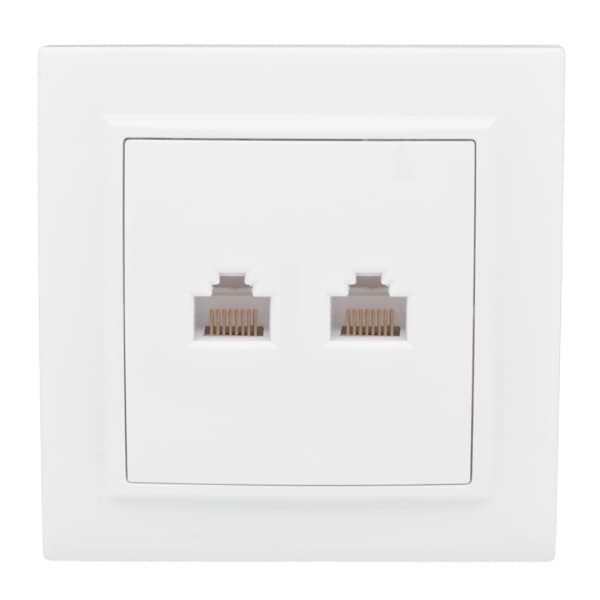 EKF Basic Минск Белый RJ-45 2-ая, СП