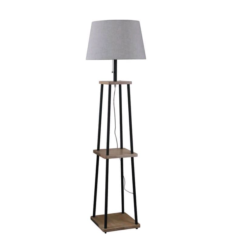 Kink Light 07098 Торшер АЛИКАНТЕ сосна d45 h155 E27 1*40W