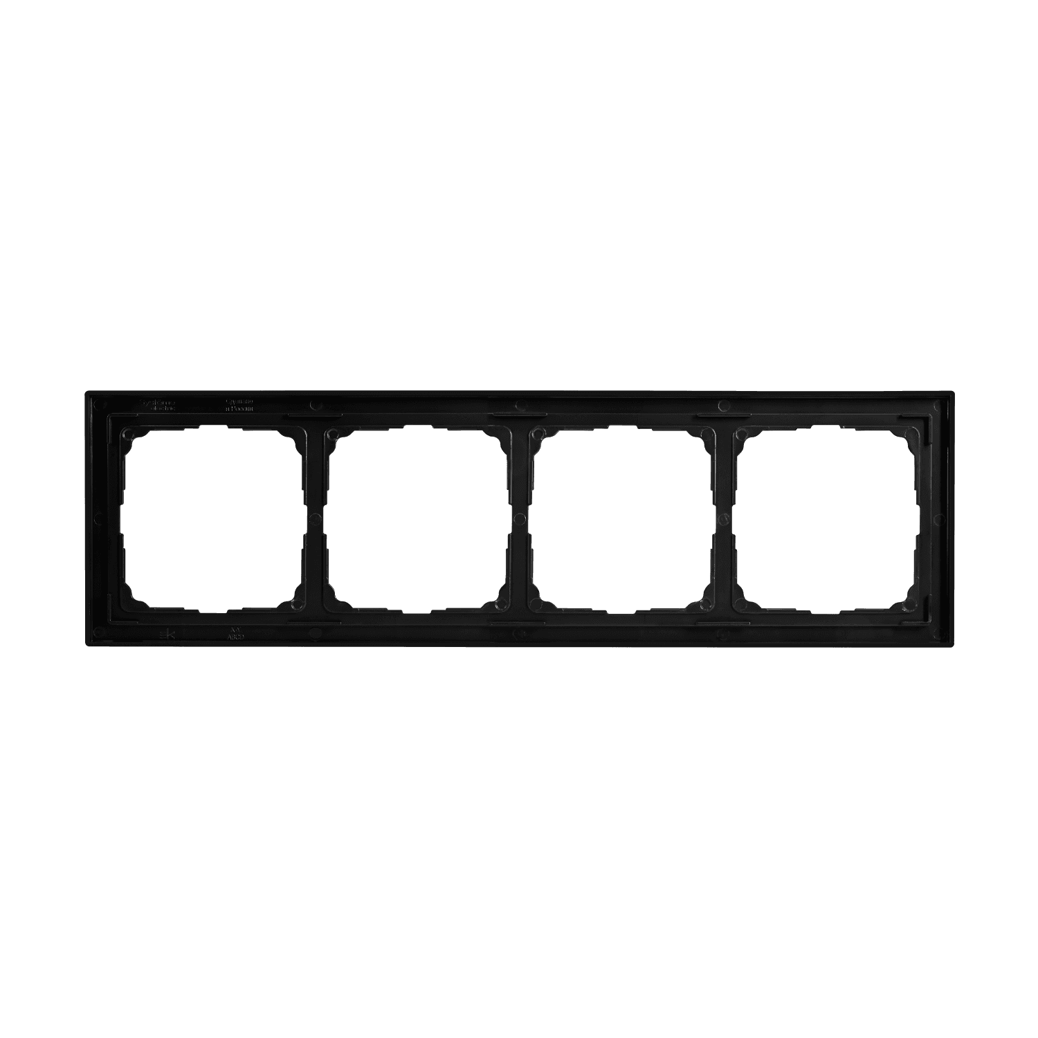 Systeme Electric ArtGallery Pure Металл Алюминий Рамка 4-ая — миниатюра 4