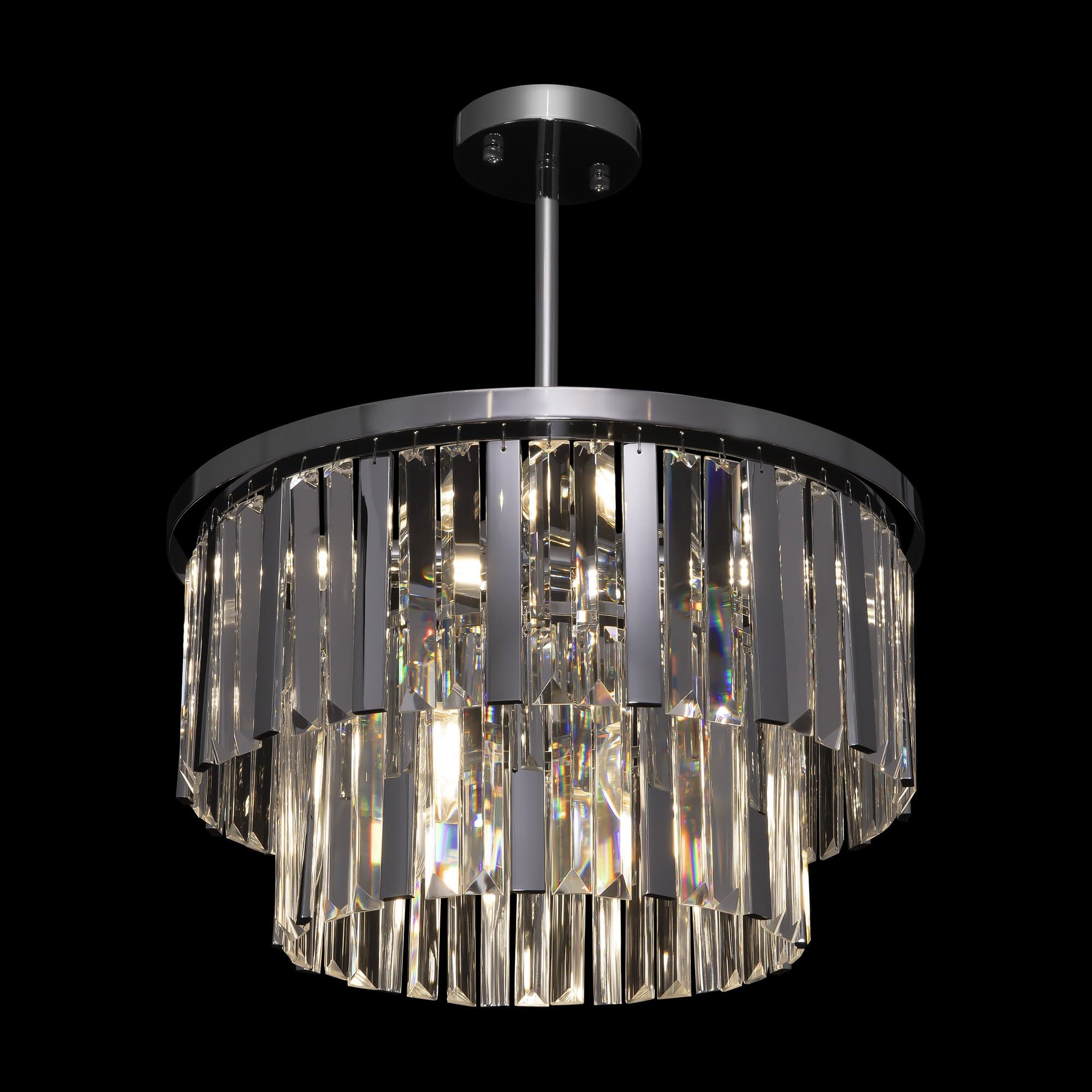 Freya Crystal Market Хром Люстра FR11001PL-08CH — миниатюра 6
