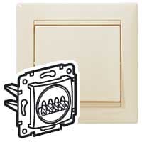 Legrand DIY Valena Крем Аудиорозетка 2-ая 695621