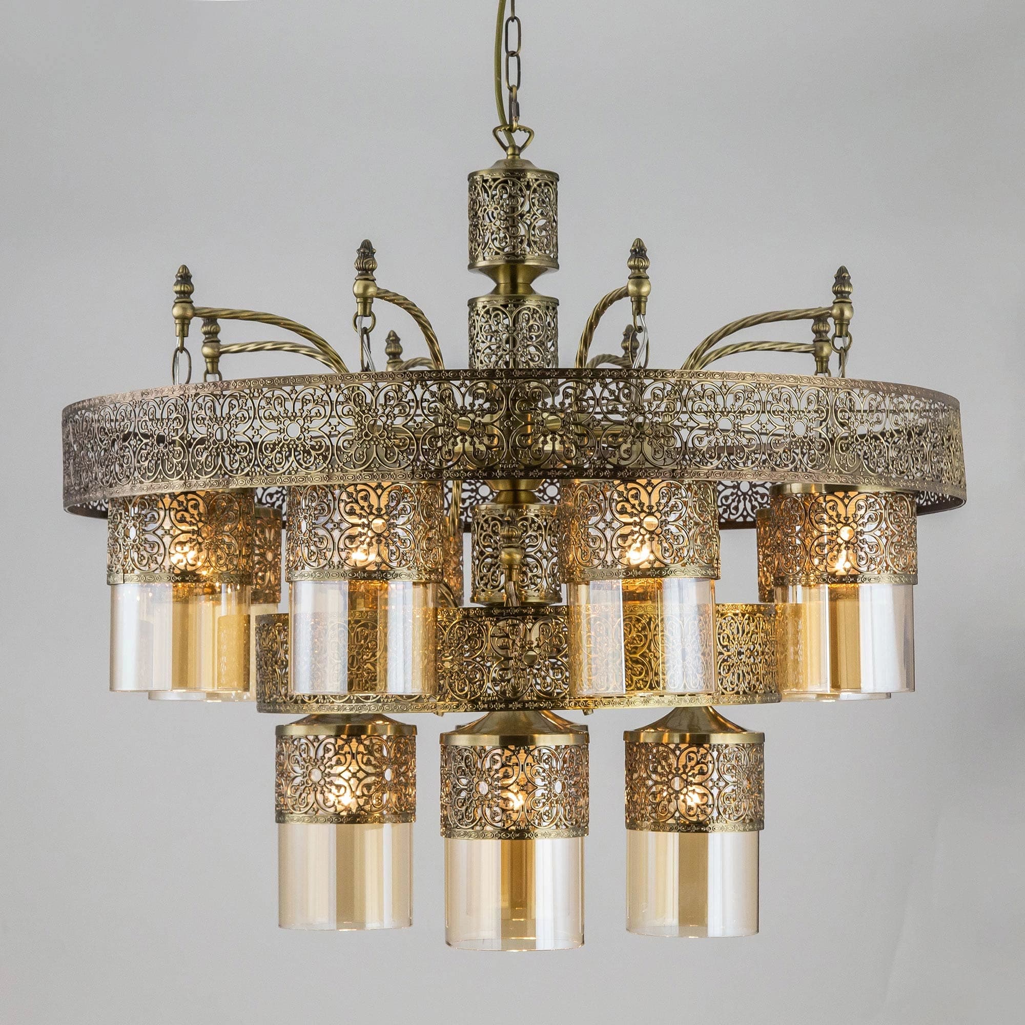 Citilux CL467193 Эмир Бронза Люстра — миниатюра 3
