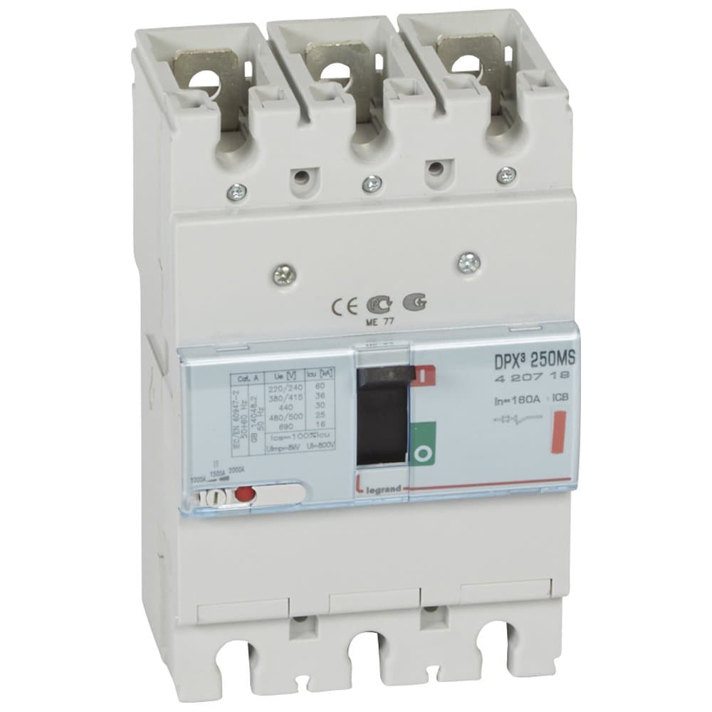 Legrand DPX3 250ER Мотор 3P 160A 36kA 420719
