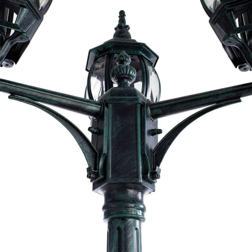 Arte Lamp Atlanta Медь/Белый Светильник уличный наземный 3x75W E27 A1047PA-3BG — миниатюра 2