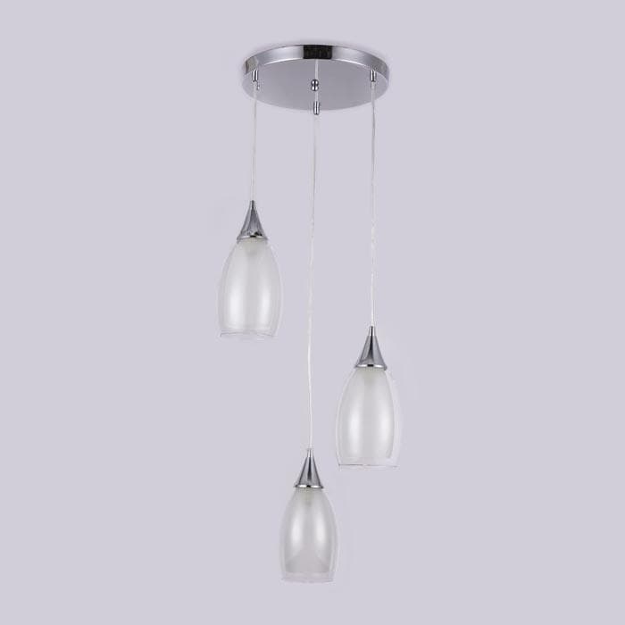Ambrella Подвесной светильник TR3548/3 CH/CL хром/прозрачный E14 max 40W 370*130*1000 — миниатюра 3