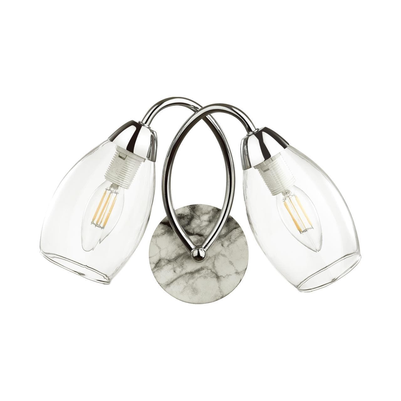 Lumion 4561/2W COMFI LN21 хром Бра E14 40W 220V ROMEO — миниатюра 1