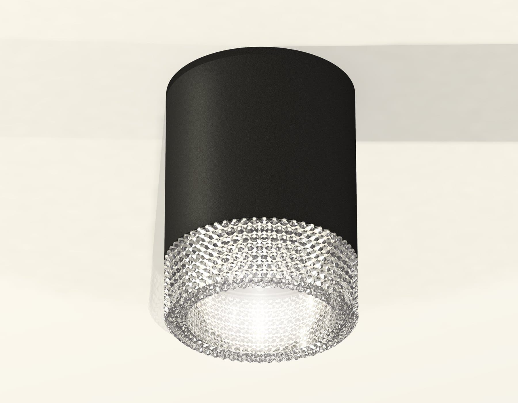 Ambrella Комплект накладного светильника XS6302040 SBK/CL черный песок/прозрачный MR16 GU5.3 (C6302, N6150) — миниатюра 3