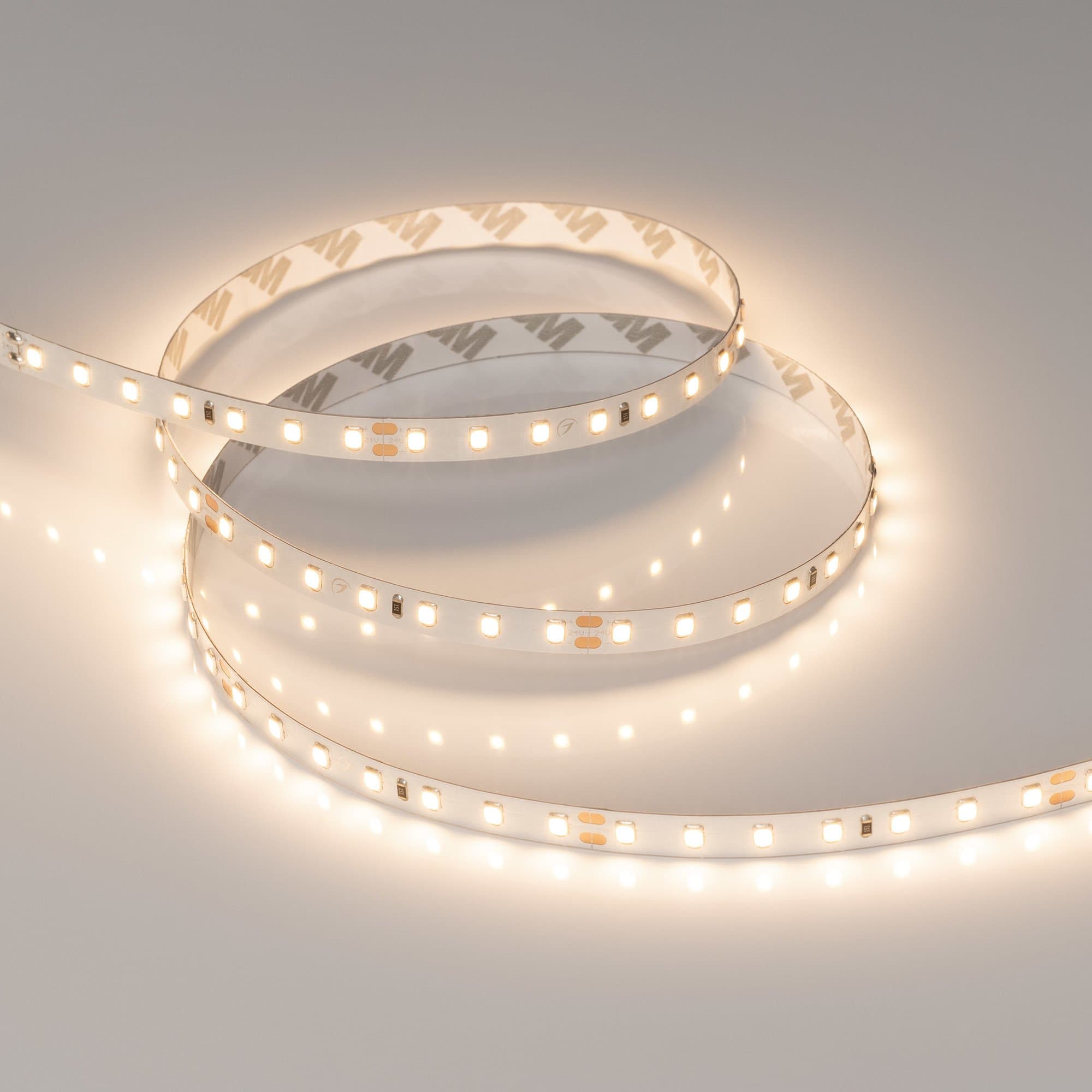 Лента UL-A98-8mm 24V Warm3000 (10 W/m, IP20, 2835, 5m) (Arlight, 7 лет) 040007 — миниатюра 3
