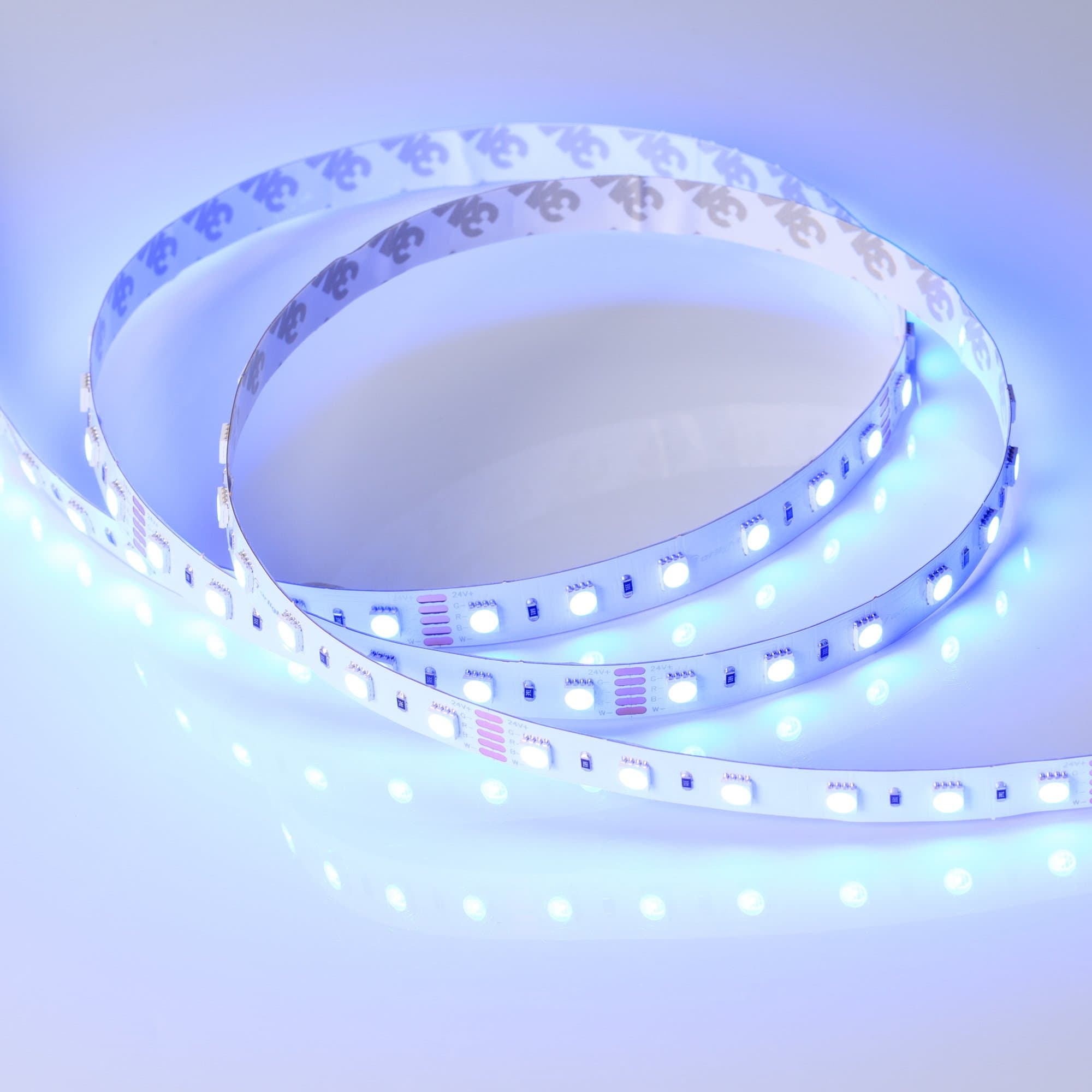 Arlight Светодиодная лента RT-B60-12mm 24V RGBW-Day-4-in-1 (19.2 W/m, IP20, 5060, 5m) (Открытый) 019151(2) — миниатюра 6