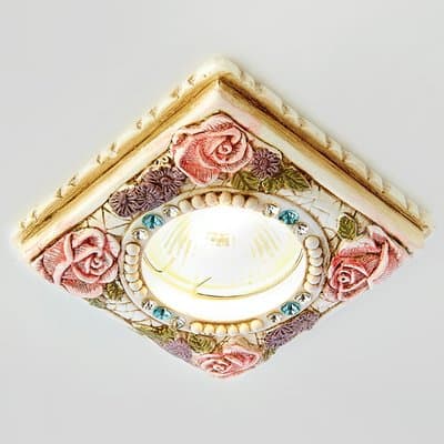 Ambrella Встраиваемый точечный светильник D4450 PI розовый гипс