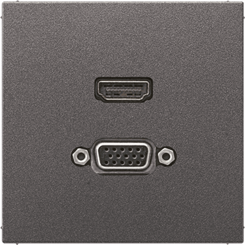 JUNG HDMI / VGA, антрацит MAAL1173AN