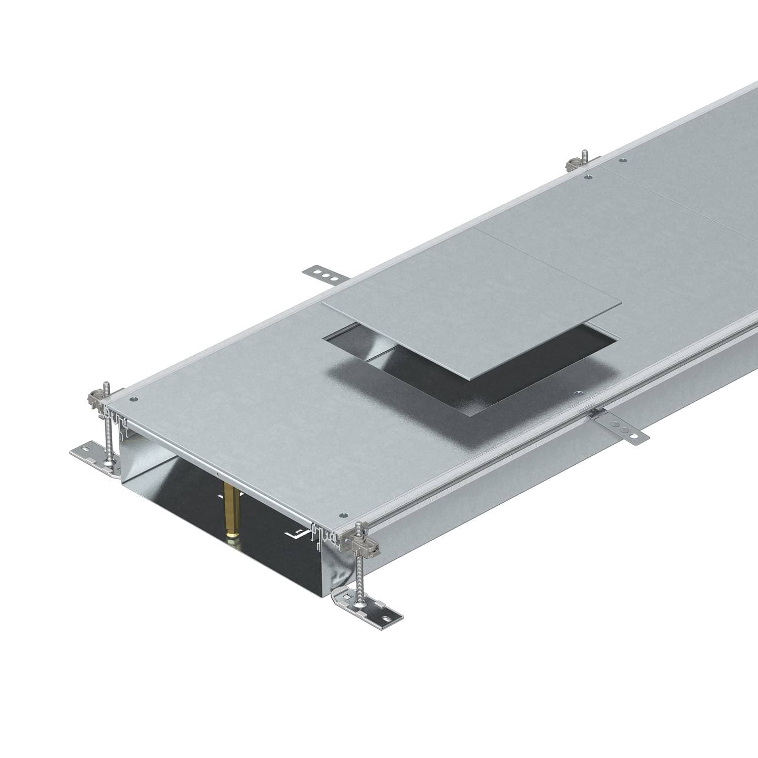 OBO Bettermann Секция кабель-канала OKA-W для GES9 2400x400x100 мм (сталь) 7424740 — миниатюра 1