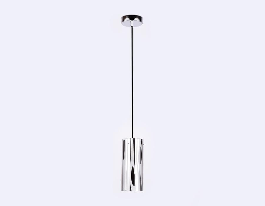 Ambrella Подвесной светильник со сменной лампой TR3589 CH/SM хром/дымчатый E27 max 40W D100*1050 — миниатюра 3