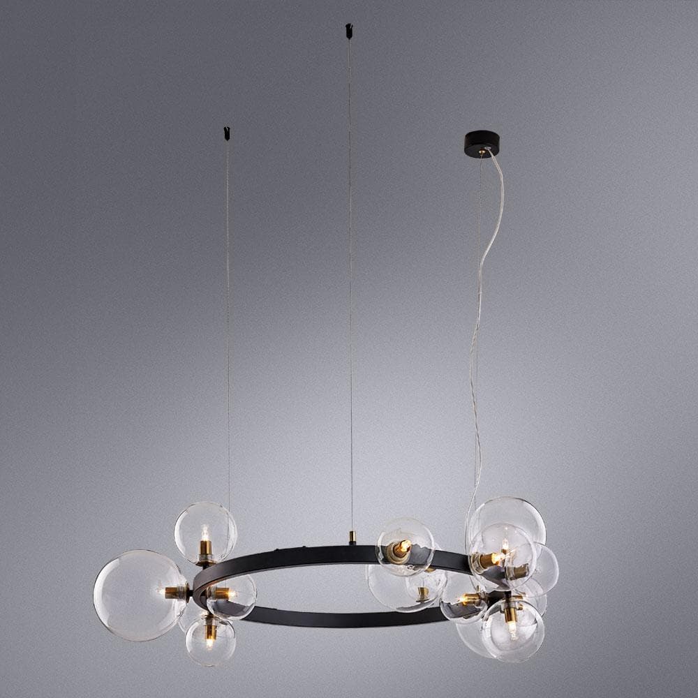 Arte Lamp A7790SP-15BK Люстра подвесная — миниатюра 2