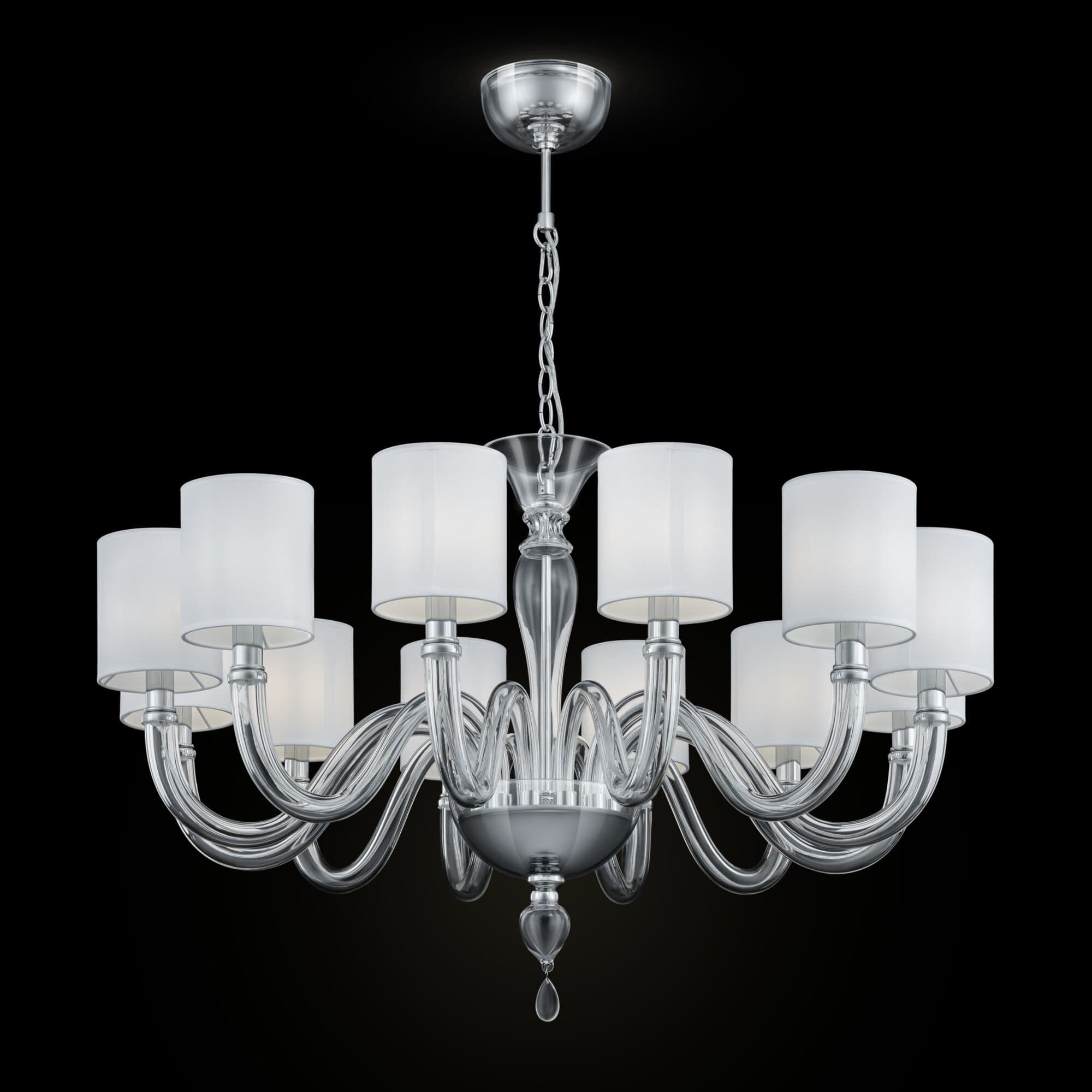 Maytoni Neoclassic Leti Прозрачный Люстра E14 40W DIA012PL-12TR — миниатюра 3