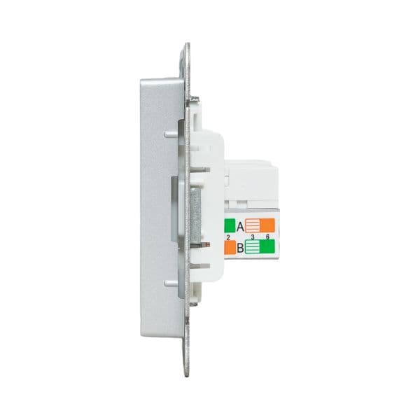 EKF Механизм розетки RJ45 (cat5), алюминий Эпика — миниатюра 8