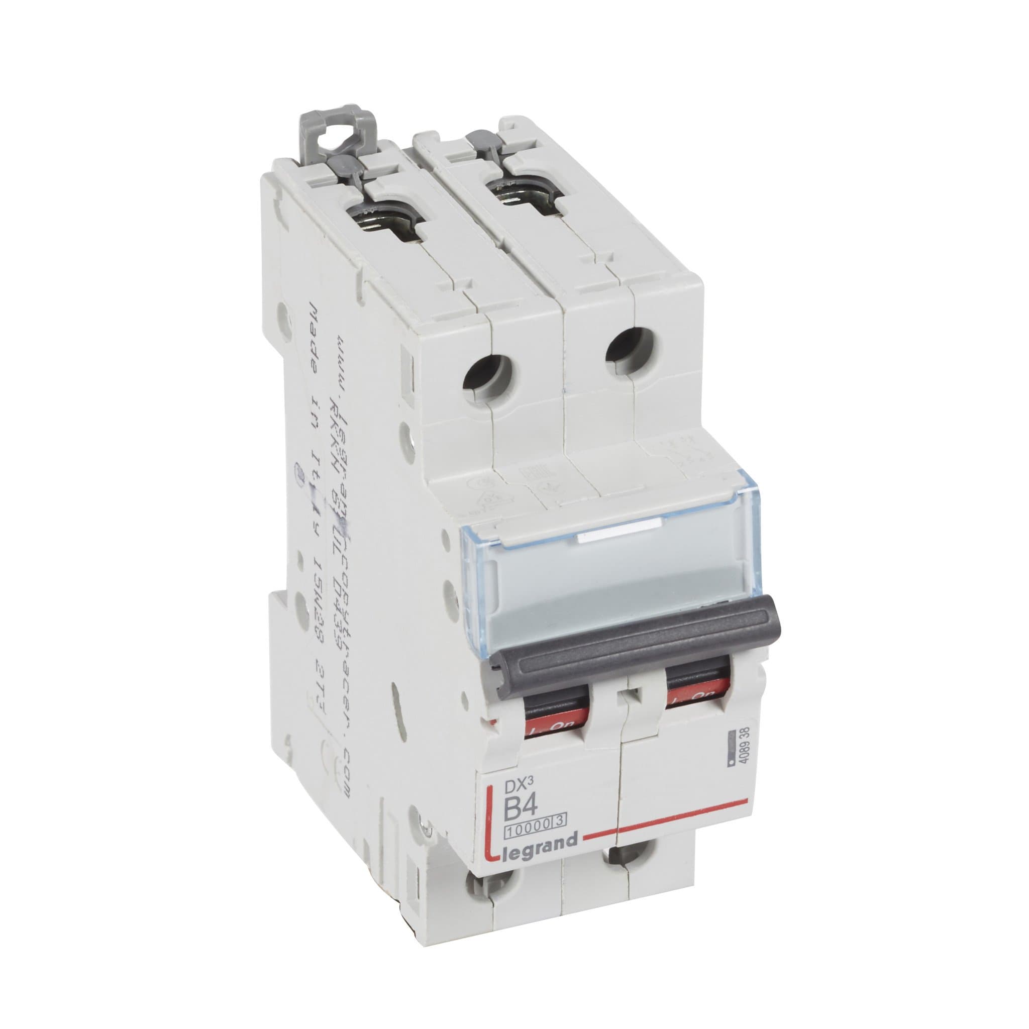 Legrand DX3 Автоматический выключатель 2P 4A (B) 10kA/16kA 408938