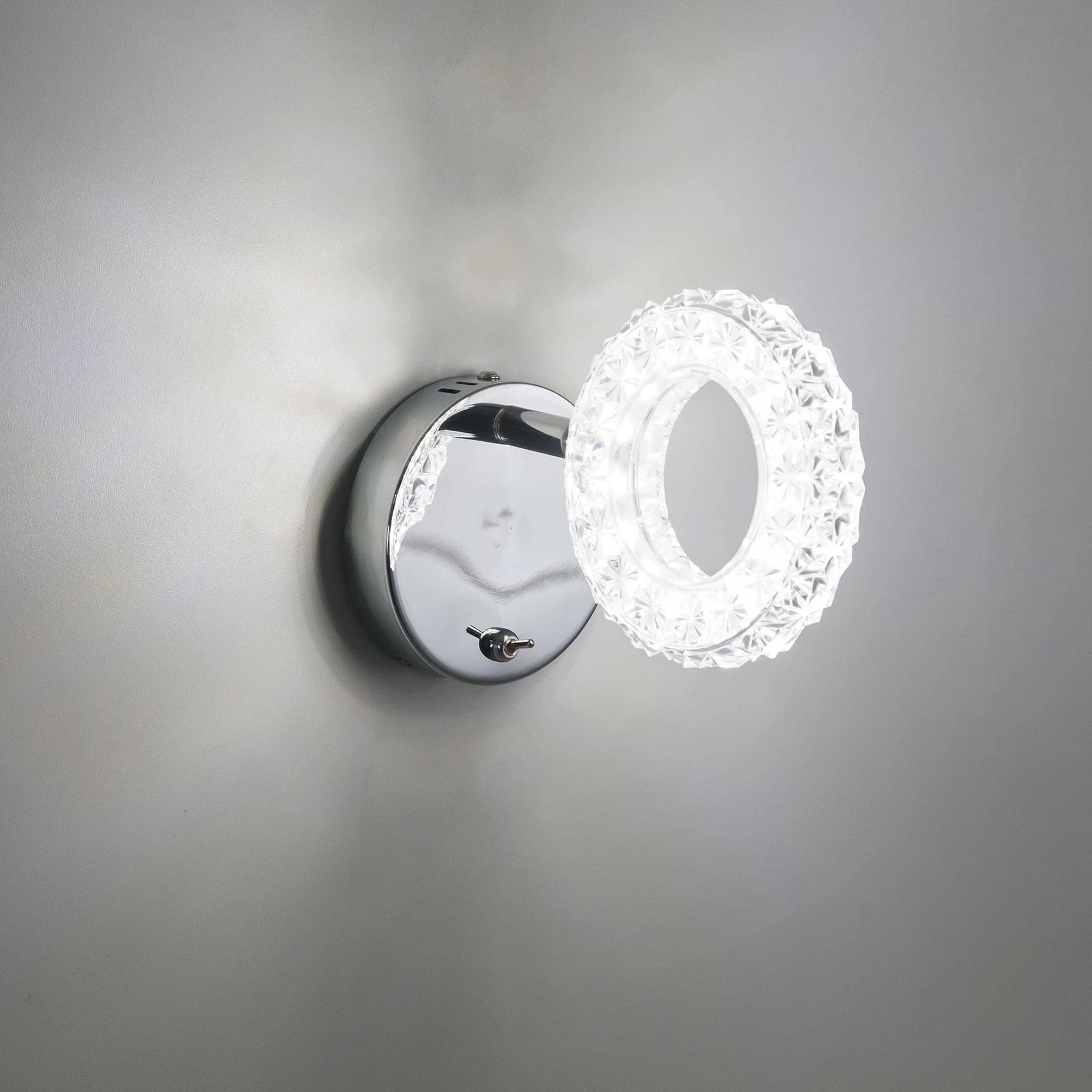 Citilux CL559511 Кристалино Круг Светильник Настенно-потолочный — миниатюра 2