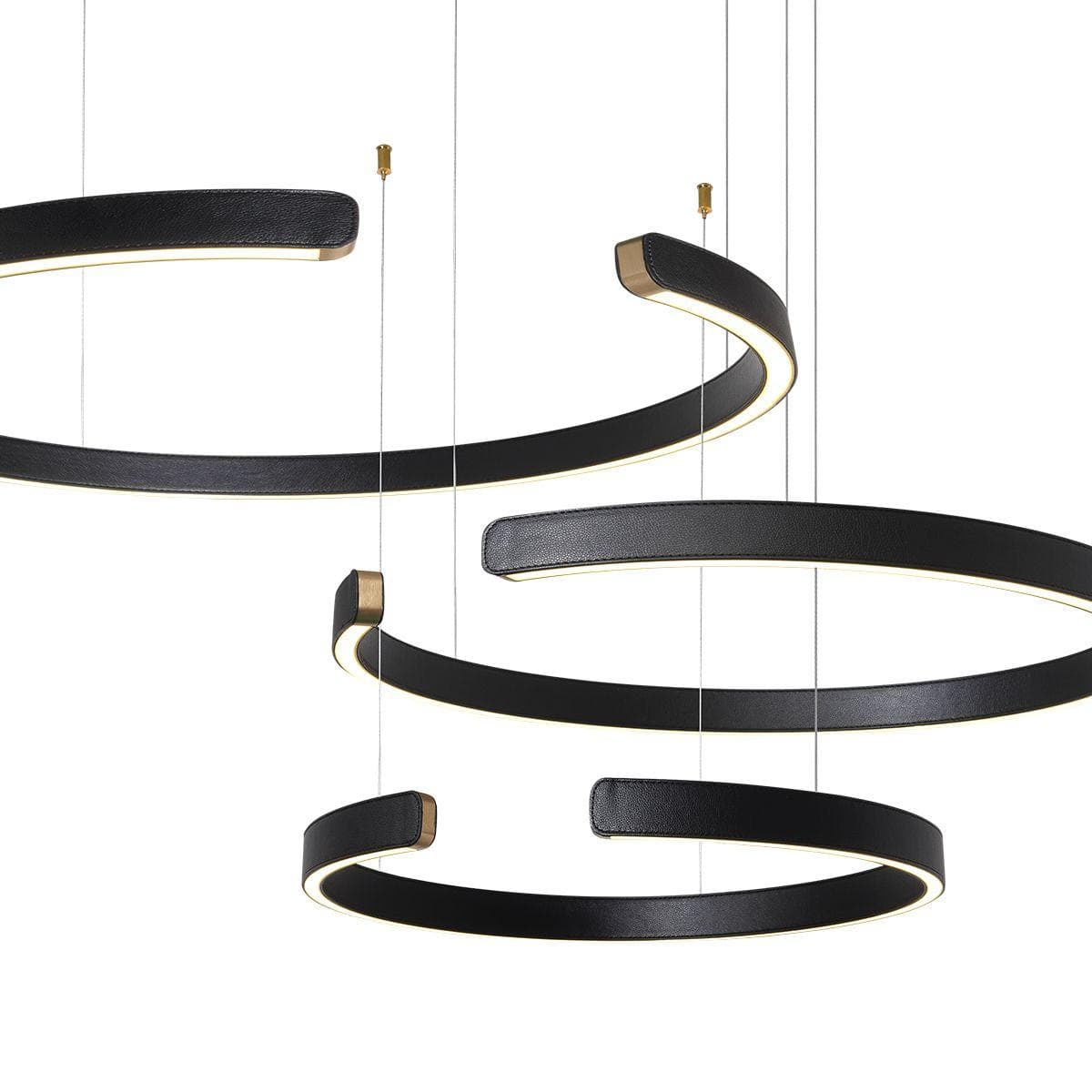 LOFT IT 10025/3 Black Светильник подвесной Ring, шт — миниатюра 2
