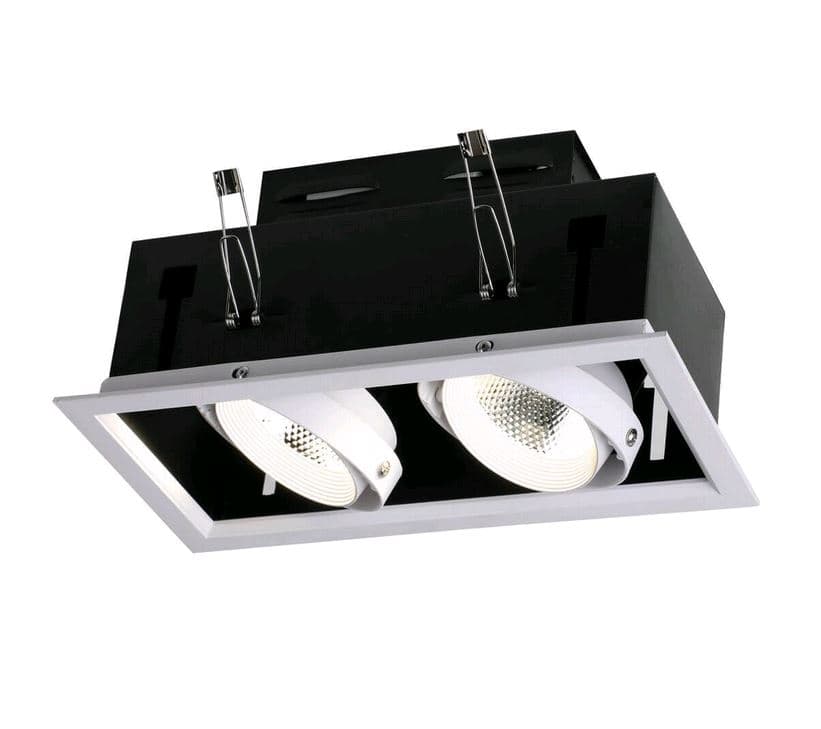 Favourite Светильник врезной L270xW140xH105, 4000K, Ra>80, угол освещения:24°, COB 2xLED/12W 1985-2C — миниатюра 1