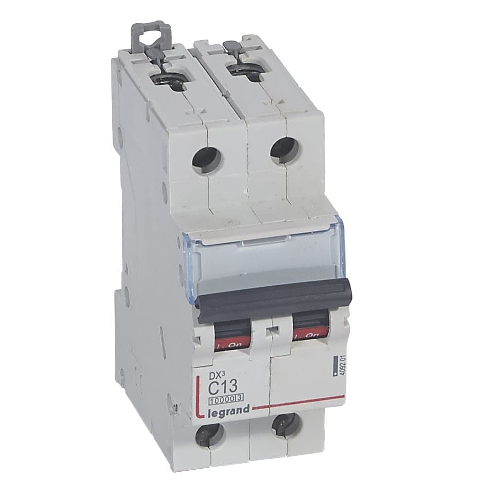 Legrand DX3 Автоматический выключатель 2P 13A (С) 10kA/16kA 409201