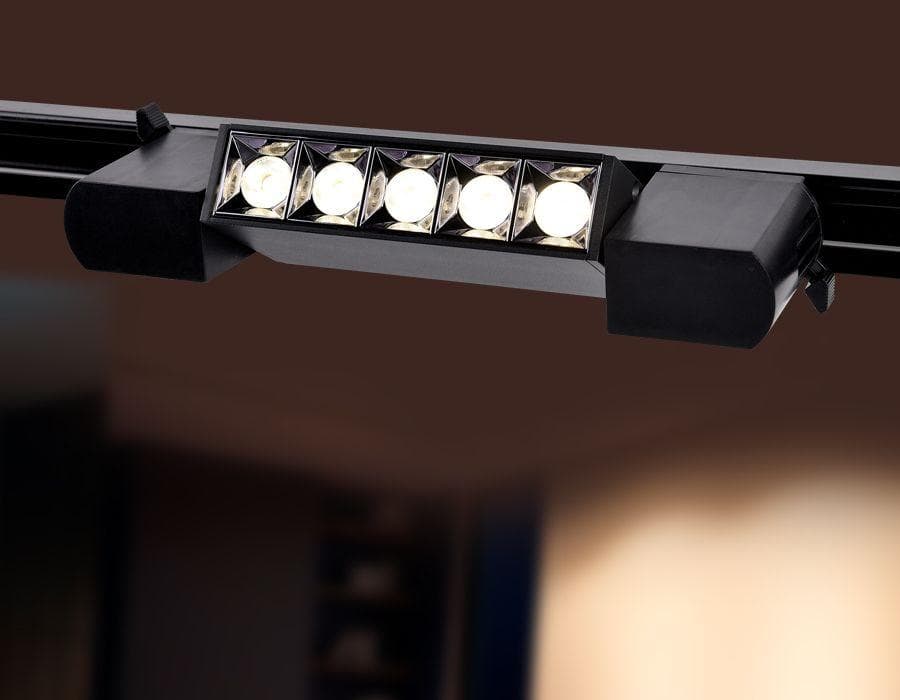 Ambrella Трековый однофазный светодиодный светильник GL6688 BK черный LED 6W 4200K 24° — миниатюра 2