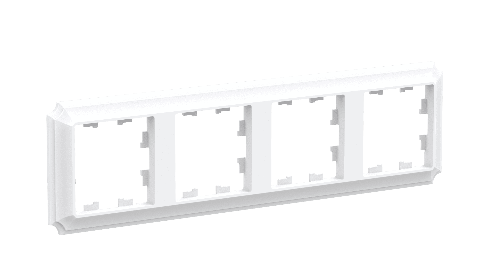 Systeme Electric AtlasDesign Antique Лотос Рамка 4-ая, универсальная