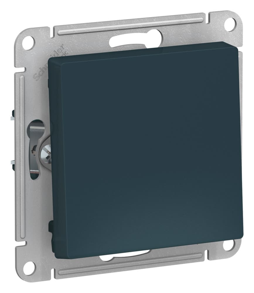 Systeme Electric AtlasDesign Изумруд Выключатель 1-клавишный 2-полюсный, 10А, механизм