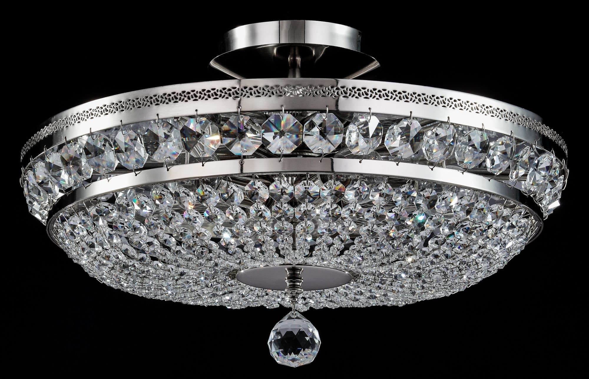Maytoni Royal Classic Ottilia Никель Люстра 6xE14 60W DIA700-CL-06-N — миниатюра 2
